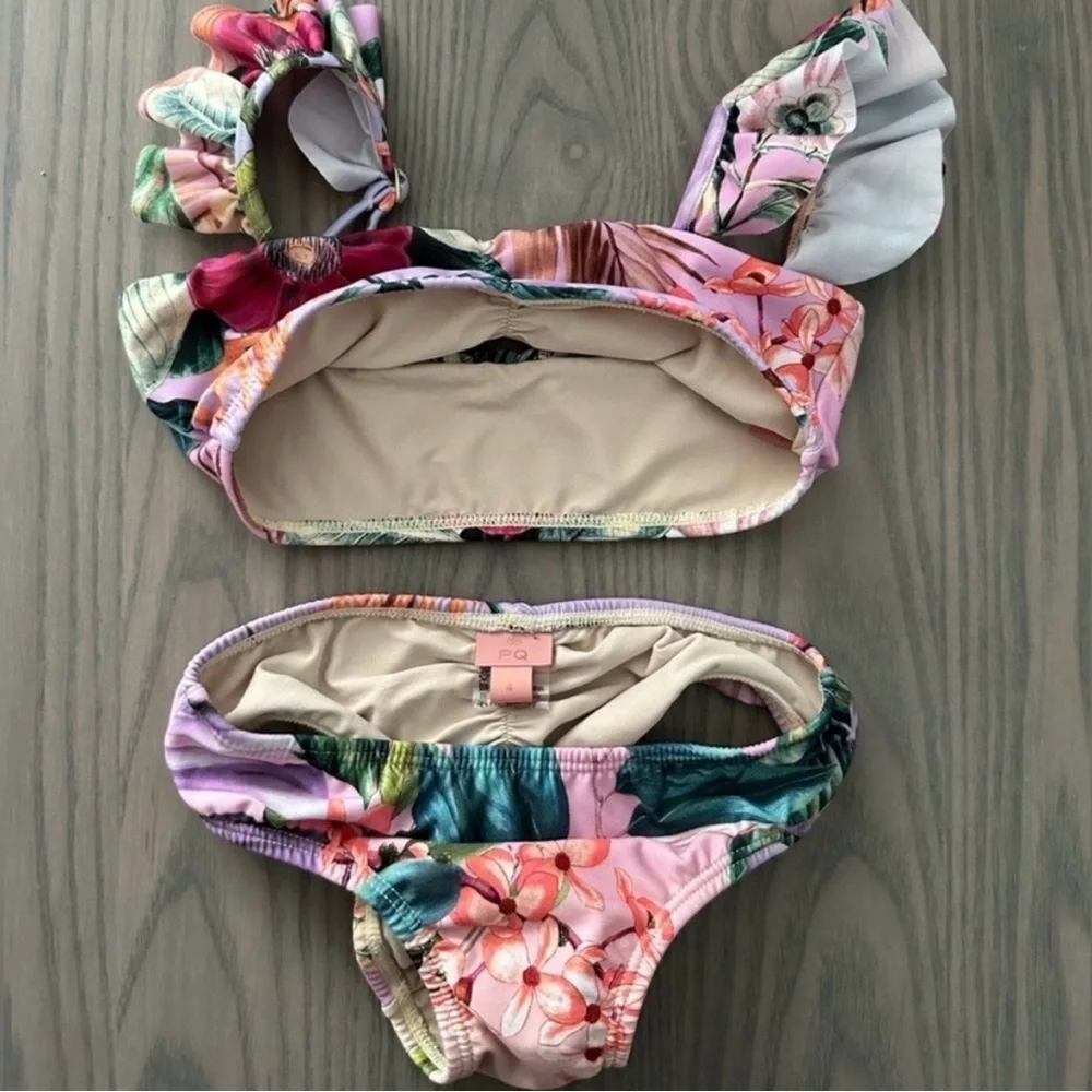 PQ TODDLER GIRL FLUTTER BIKINI